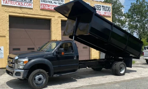 Image of a dump truck