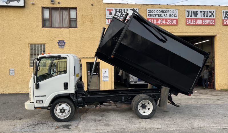 2018 Isuzu NPR 15 Yard Junk Hauler Dump Truck full