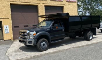 2015 Ford F550 15 Foot Solid Side Dump full