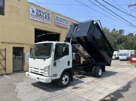 2014 Isuzu NPR 15 Yard Junk Hauler Dump Truck