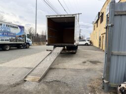 20 Dry Box Van, Gas Engine, Roll Up door, E-Track and Pullout Walk Ramp