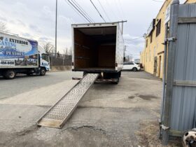 20 Dry Box Van, Gas Engine, Roll Up door, E-Track and Pullout Walk Ramp